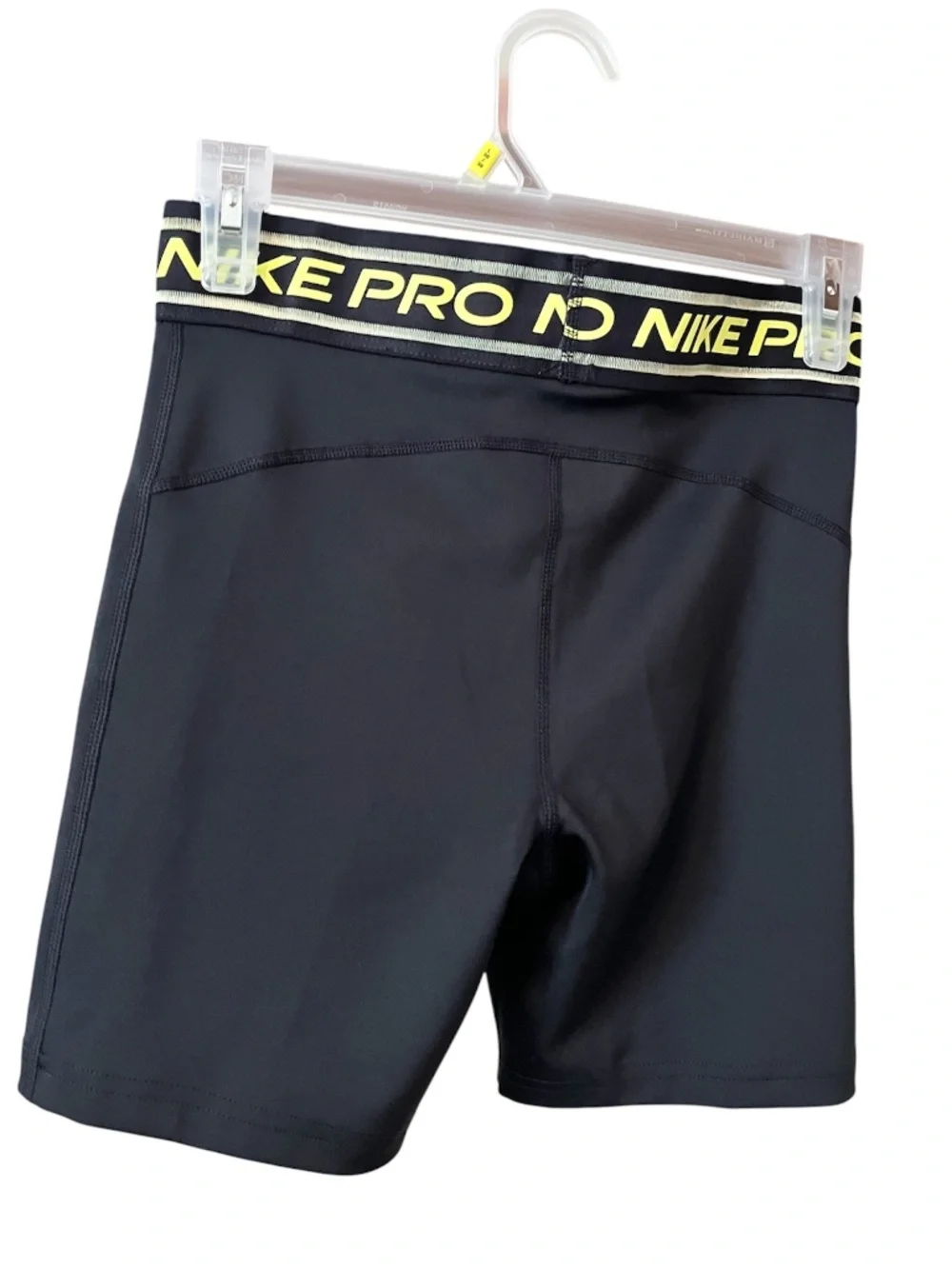 Nike Pro Black Big Girls’ Dri-Fit’ Athletic Training Shorts Sz-XL